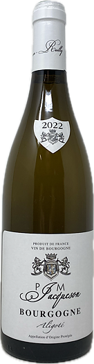 2022 BOURGOGNE ALIGOTE JACQUESON, 75 cl 