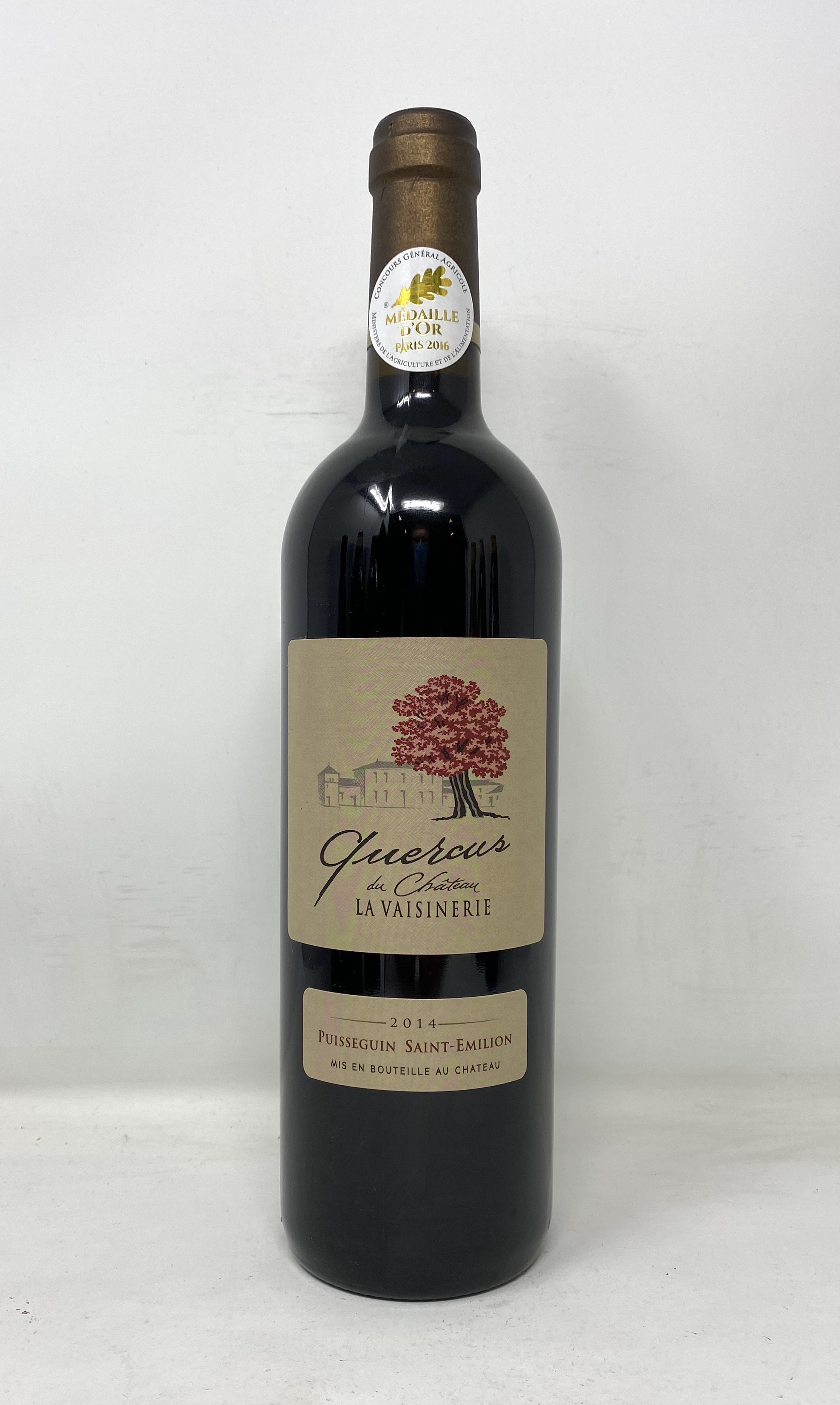 2014 QUERCUS DE CHATEAU LA VAISINERIE, 75 cl 