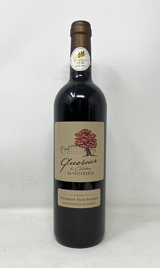 2014 QUERCUS DE CHATEAU LA VAISINERIE, 75 cl 