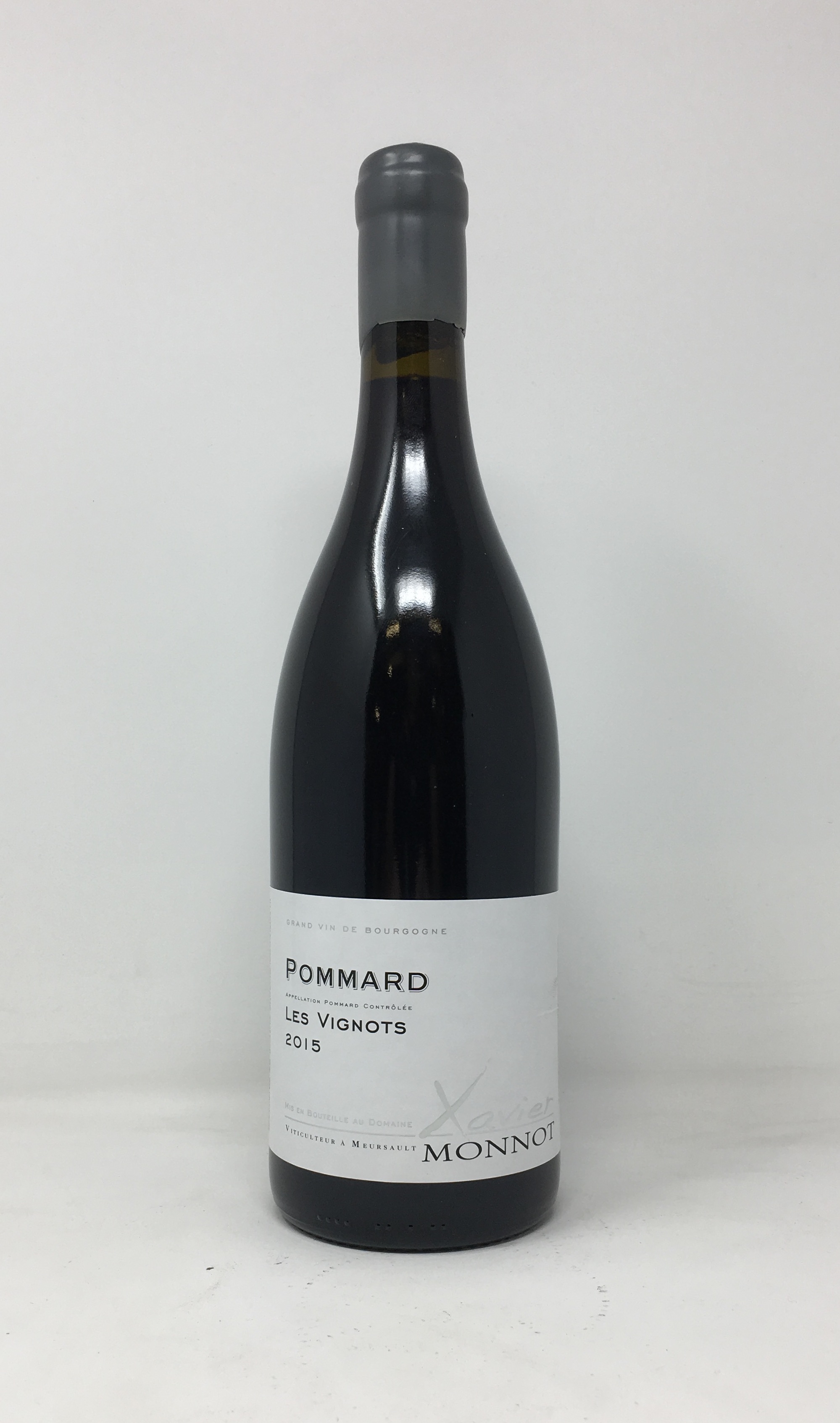 2015 POMMARD LES VIGNOTS MONNOT XAVIER BOURGOGNE ROUGE, 75 cl