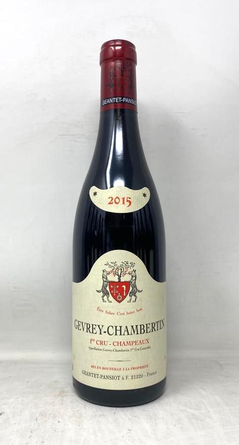 2015 GEVREY CHAMBERTIN CHAMPEAUX GEANTET PANSIOT, 75 cl  