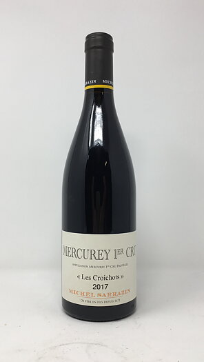 2017 MERCUREY LES CROICHOTS RöD SARRAZIN, 75 cl
