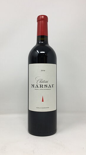 2016 CHATEAU MARSAU, 75 cl