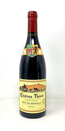 2020 COTE DE BROUILLY GODEFROY CHATEAU THIVIN, 75 cl
