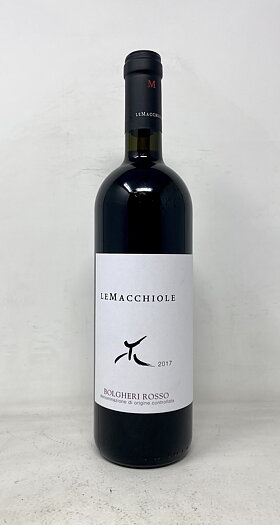2017 BOLGHERI ROSSO MACCHIOLE, 75 cl