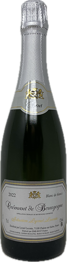 2022 CREMANT DE BOURGOGNE BLANC DE BLANCS LYONEL LECONTE, 75 cl