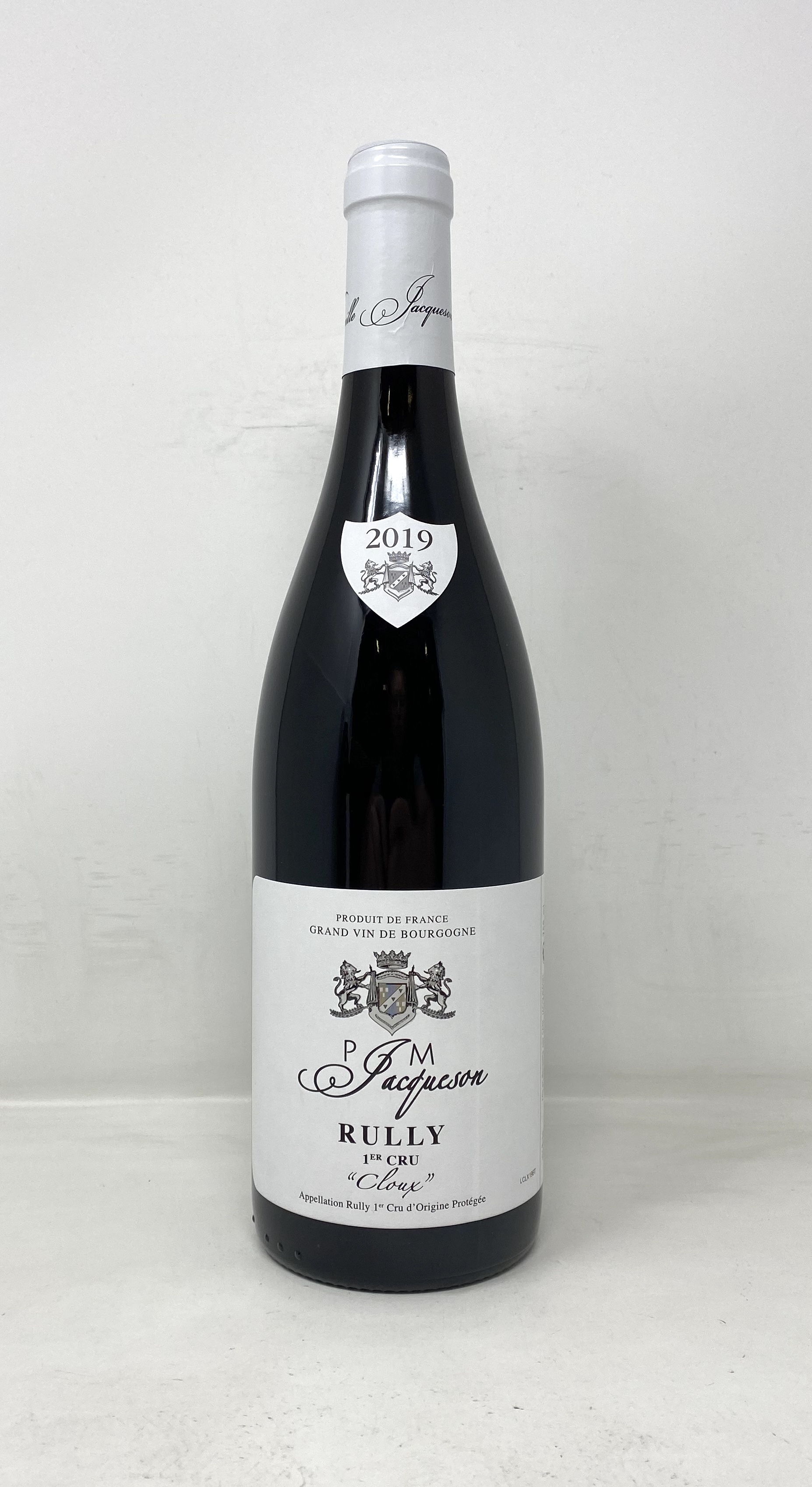 2019 RULLY RGE LES CLOUX JACQUESON, 75 cl