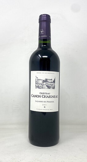 2011 CANON CHAIGNEAU  LALANDE DE POMEROL, 75 cl