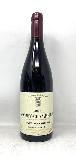 2015 GEVREY CHAMBERTIN CUVEE ALEXANDRA MARC ROY, 75 cl