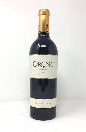 2016 ORENO TENUTA SETTE PONTI, 75 cl