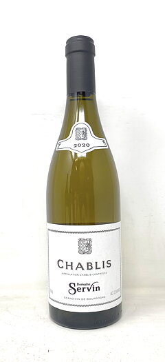 2020 CHABLIS SERVIN, 75 cl