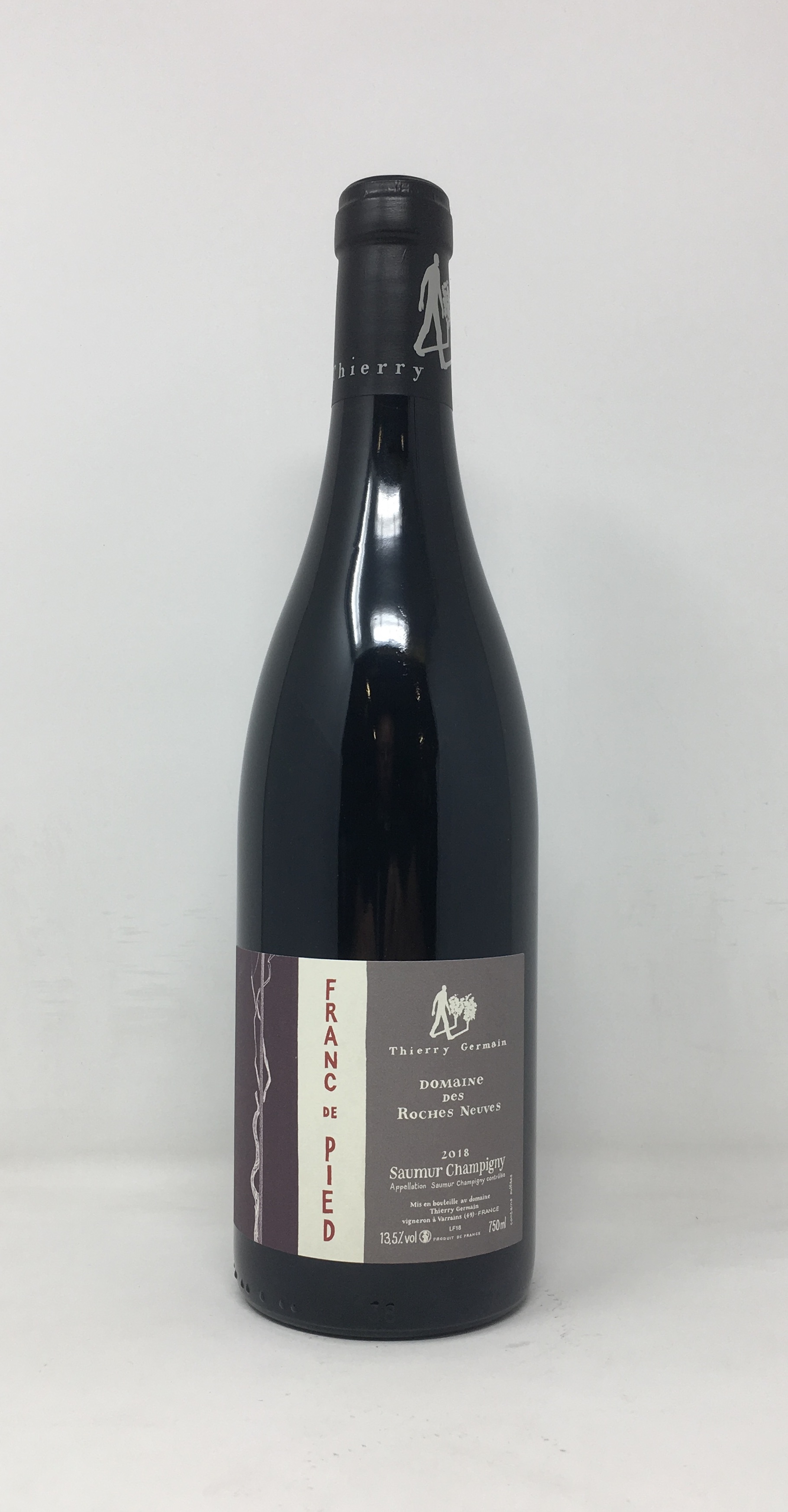 2018 SAUMUR CHAMPIGNY FRANC DE PIED TIERRY GERMAINE/ROCHES NEVES, 75 cl