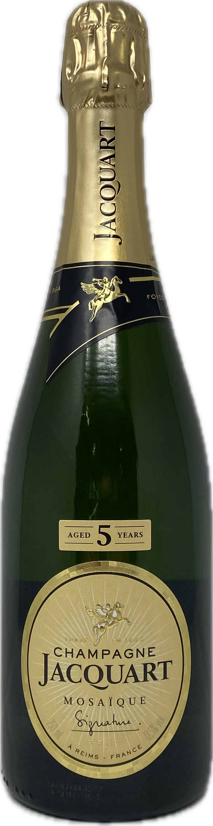 N.V.  MOSAIQUE SIGNATURE 5 ANS D'AGE JACQUART, 75 cl