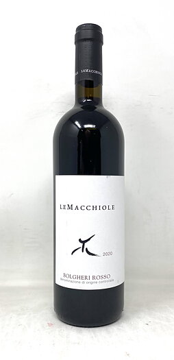2020 BOLGHERI ROSSO LE MACCHIOLE, 75 cl