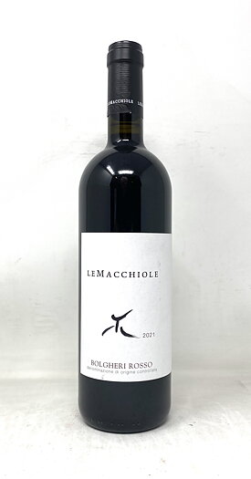 2021 BOLGHERI ROSSO LE MACCHIOLE, 75 cl
