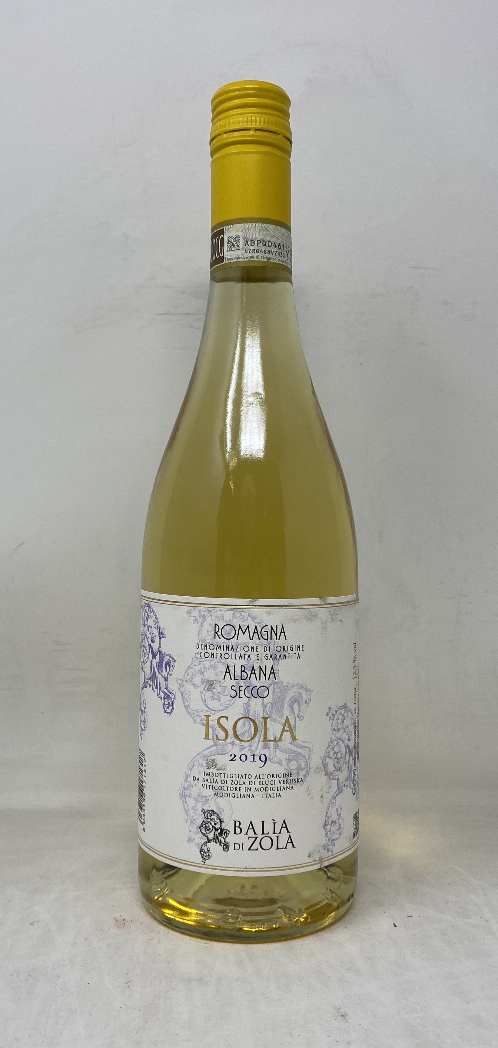 2019 ISOLA BALIA DI ZOLA, 75 cl