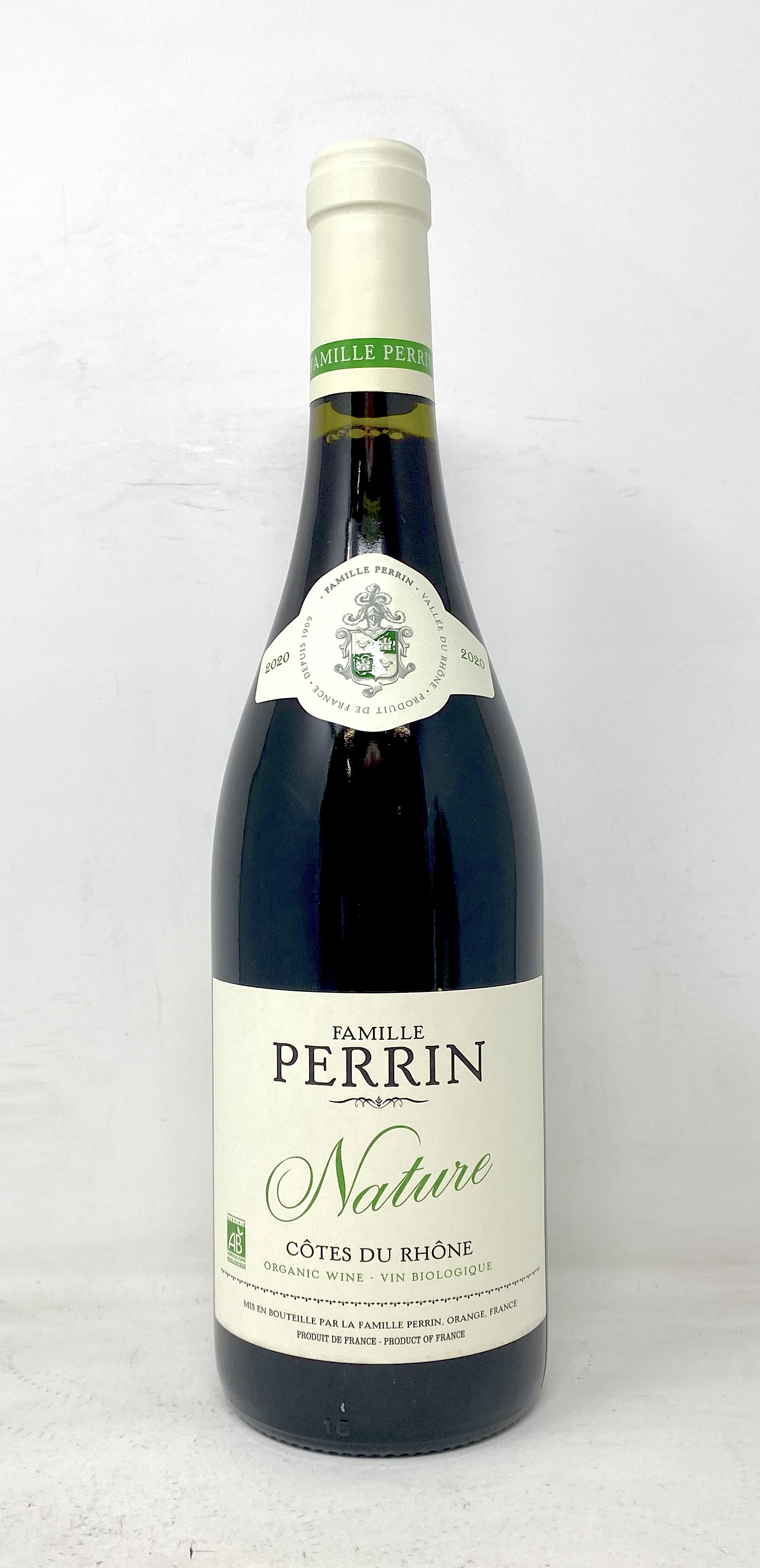 2020 COTES DU RHONE NATURE RöD PERRIN, 75 cl 