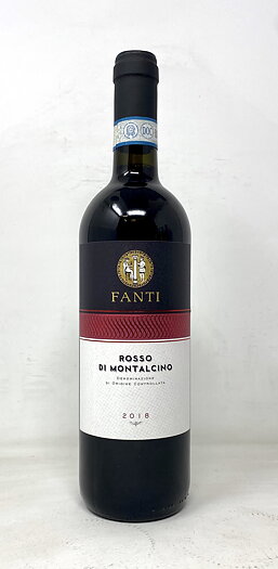 2018 ROSSO DI MONTALCINO FANTI, 75 cl 