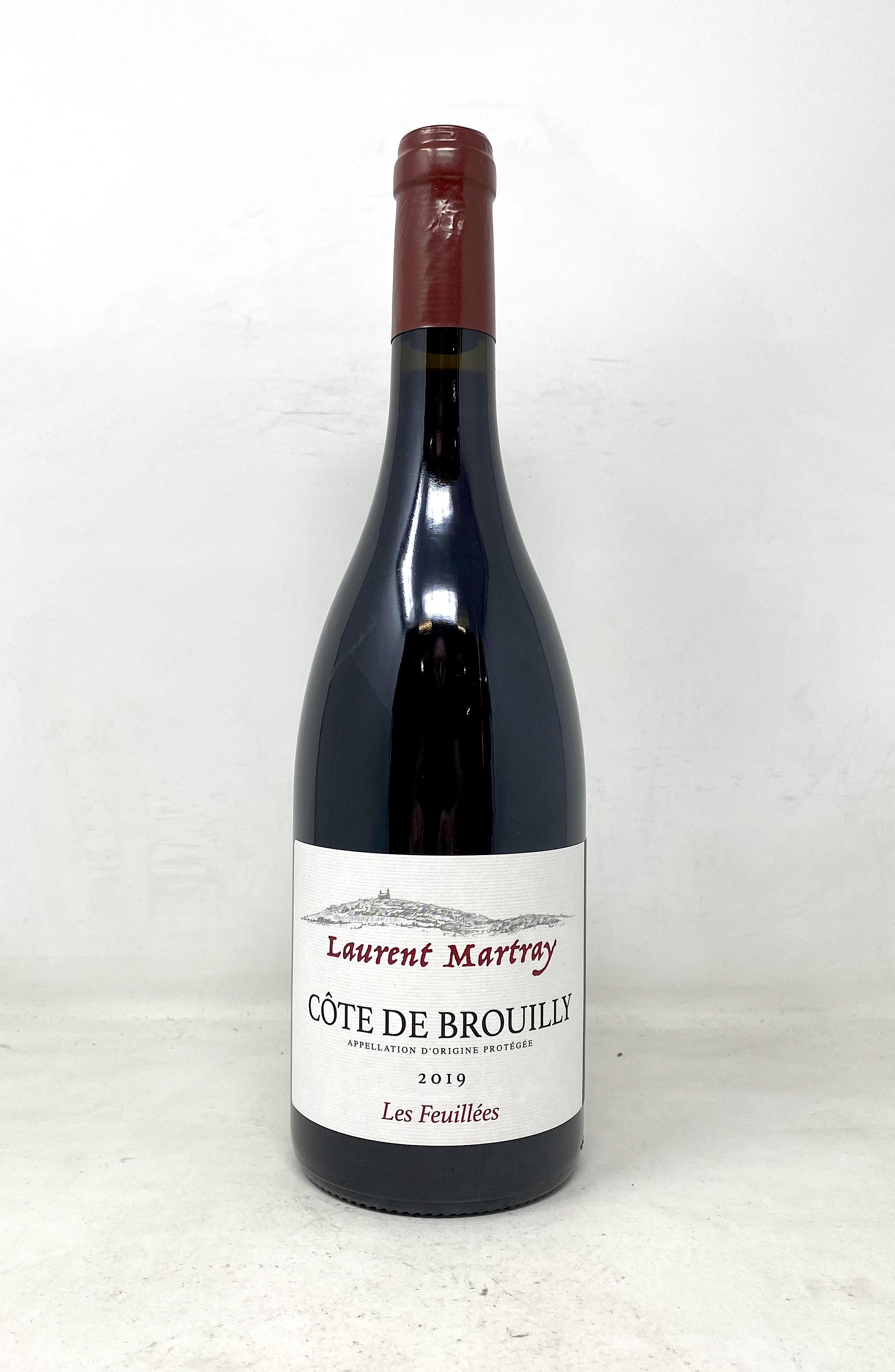 2019 COTE DE BROUILLY LES FEUILLEES LAURENT MARTRAY, 75 cl