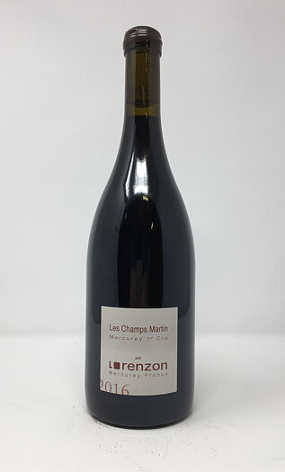 2016 MERCUREY CHAMPS MARTIN RöD LORENZON, 75 cl