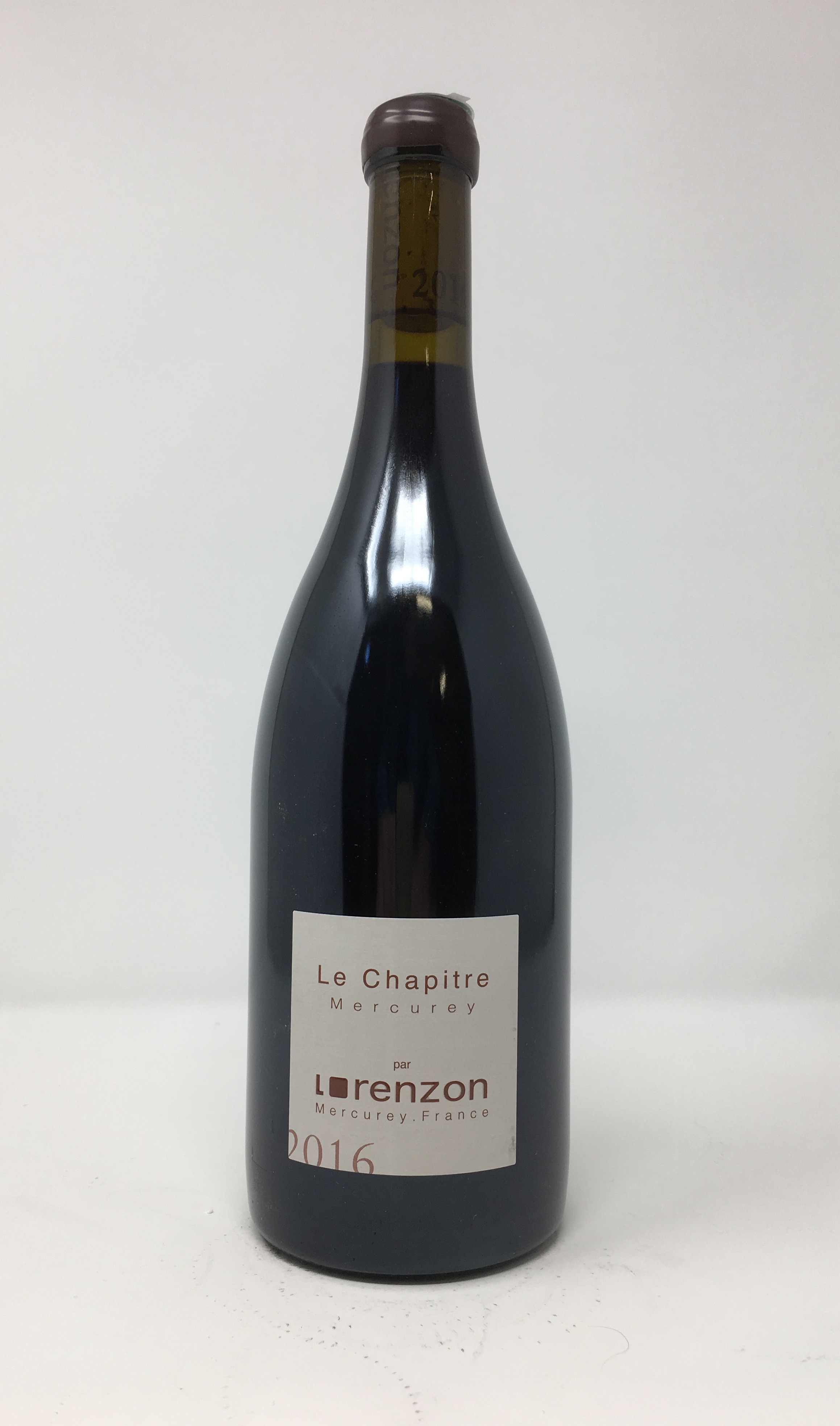 2016 MERCUREY LE CHAPITRE RöD LORENZON, 75 cl