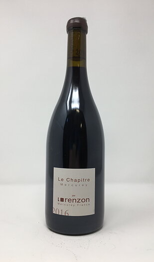 2016 MERCUREY LE CHAPITRE RöD LORENZON, 75 cl