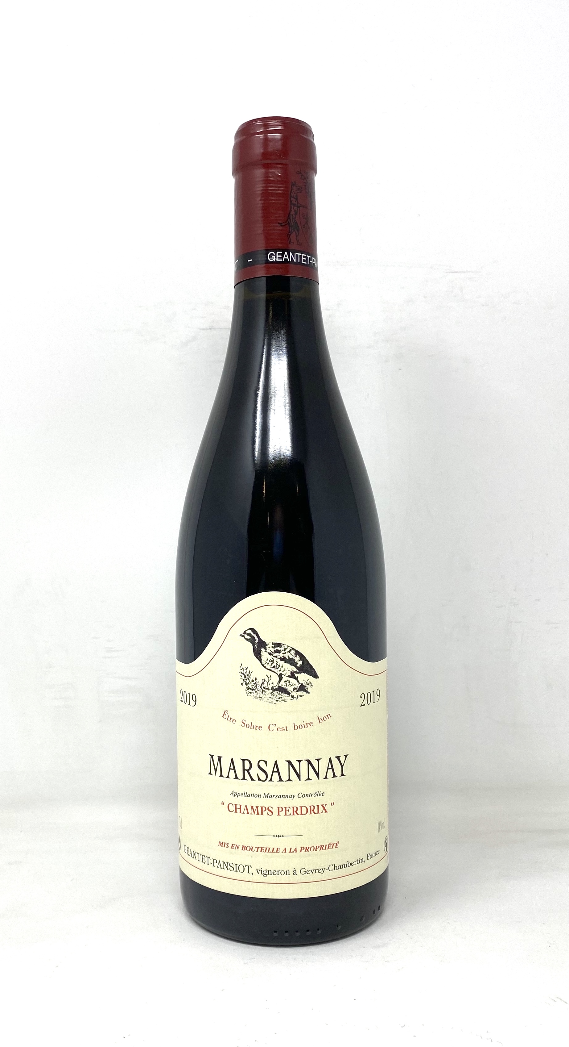 2019 MARSANNAY RöD CHAMPS PERDRIX GEANTET PANSIOT, 75 cl