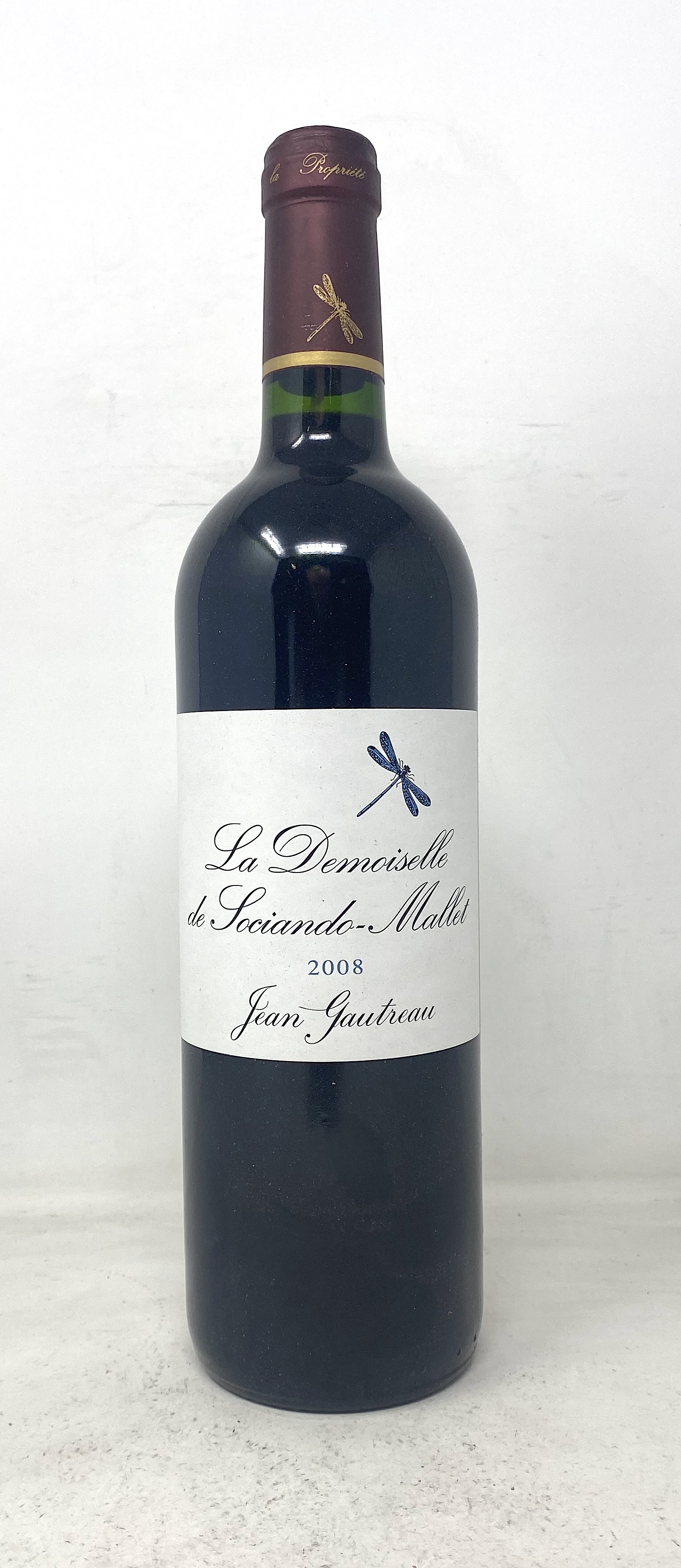 2008 LA DEMOISELLE DE SOCIANDO MALLET, 75 cl 