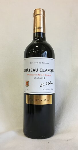2014 CHATEAU CLARISSE VIEILLES VIGNES, 75 cl