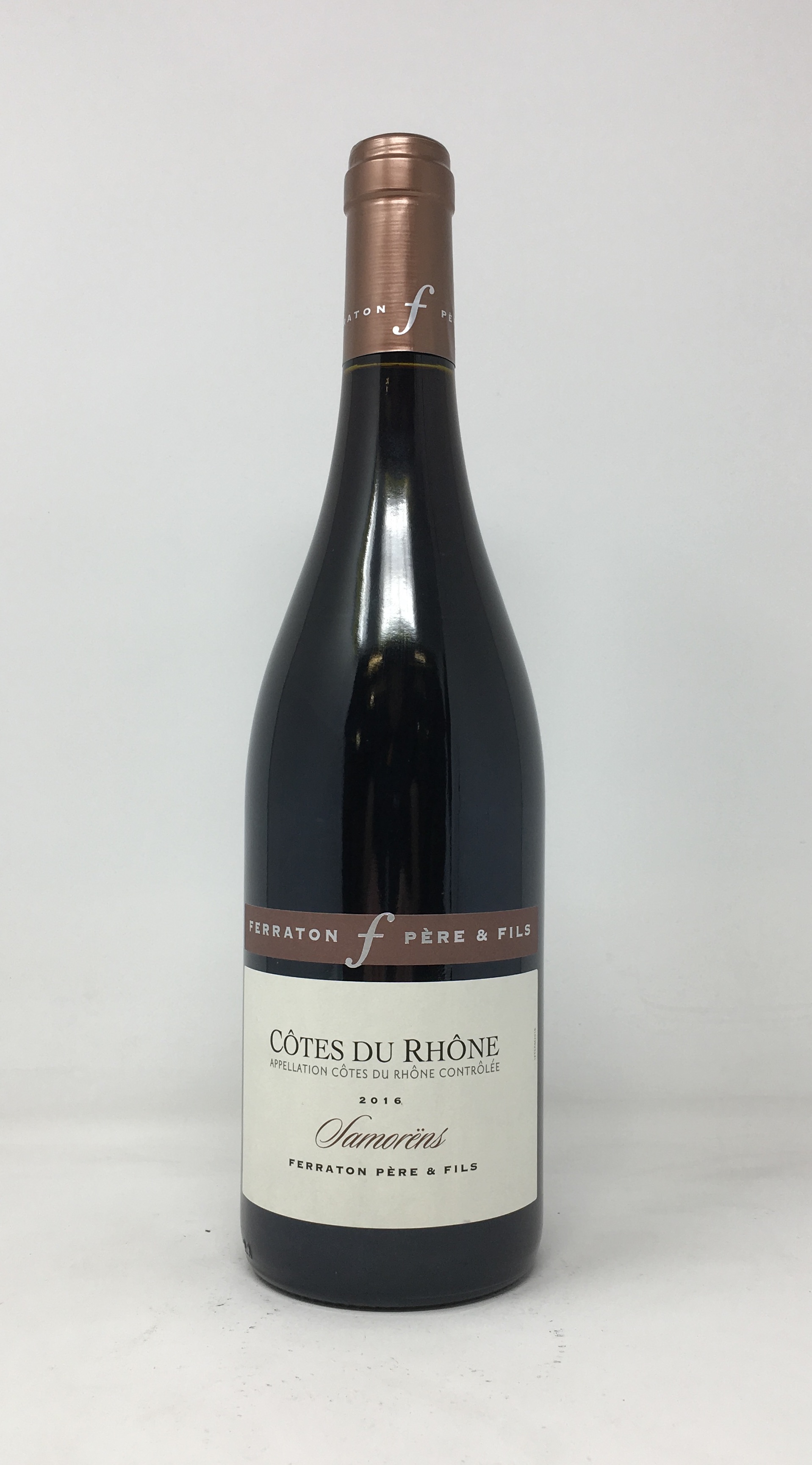 2016 COTES DU RHONE SAMORENS RöD FERRATON, 75 cl