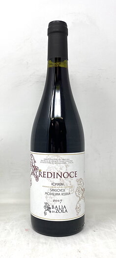 2017 REDINOCE BALIA DI ZOLA, 75 cl