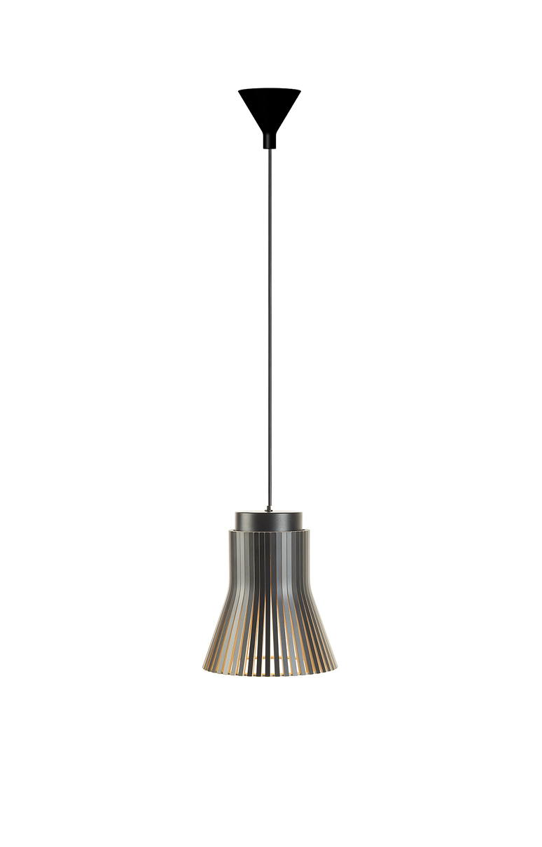 Dezall Secto ceiling cup - black - 6