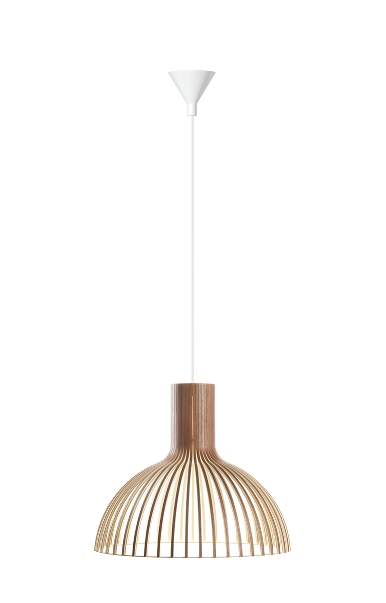 Dezall Secto lamptopp set - vit - sockerbit - 11