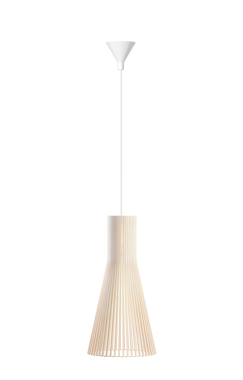Dezall Secto lamptopp set - vit - sockerbit - 10