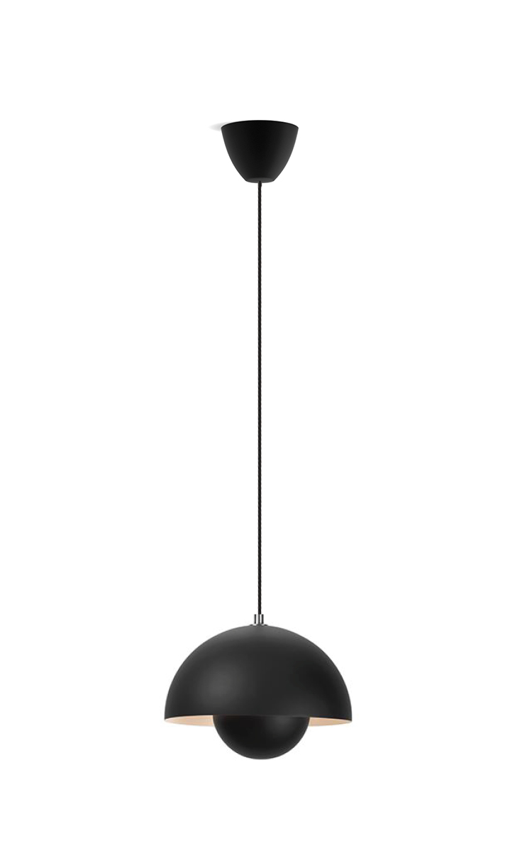 Dezall Round - black matt - 8