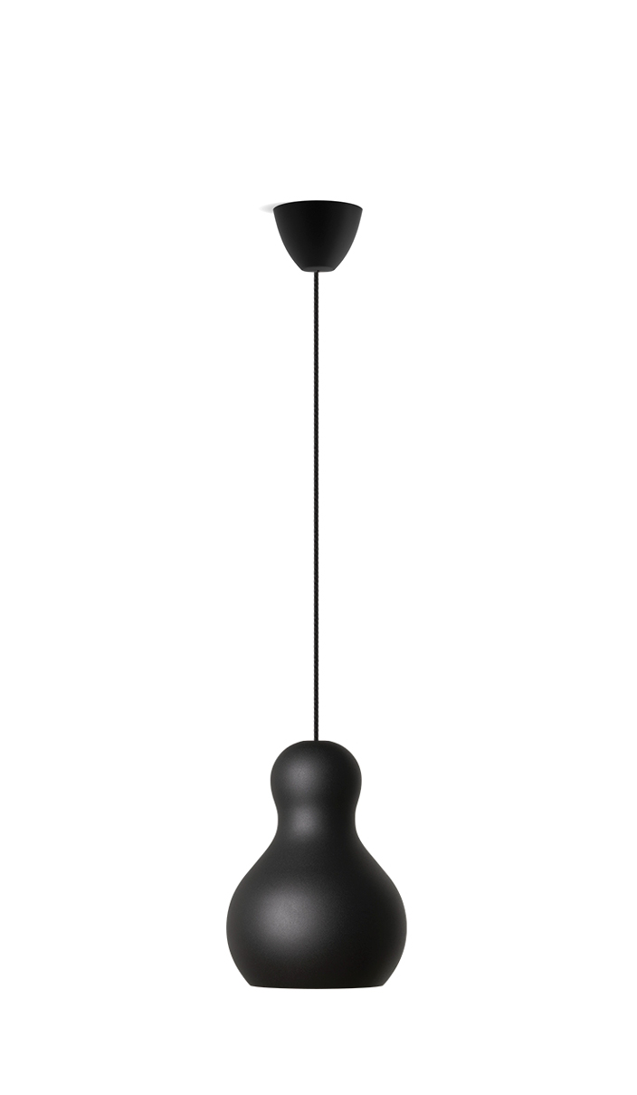 Dezall Round - black matt - 10