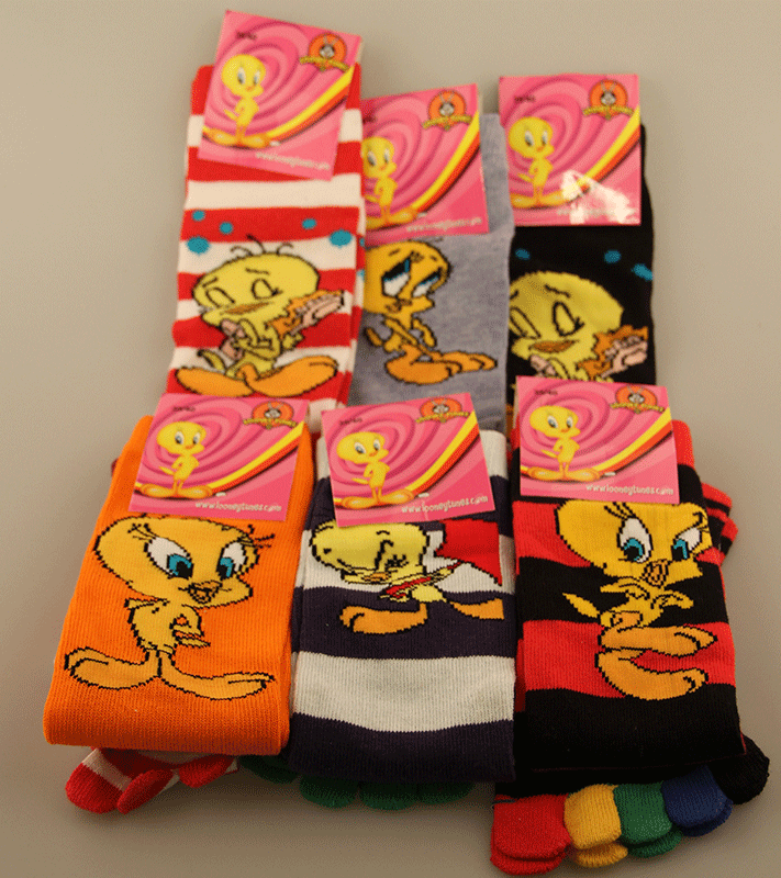 Tåstrumpa Tweety 4 par 