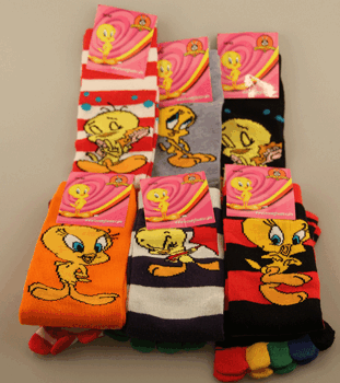 Tåstrumpa Tweety 4 par 