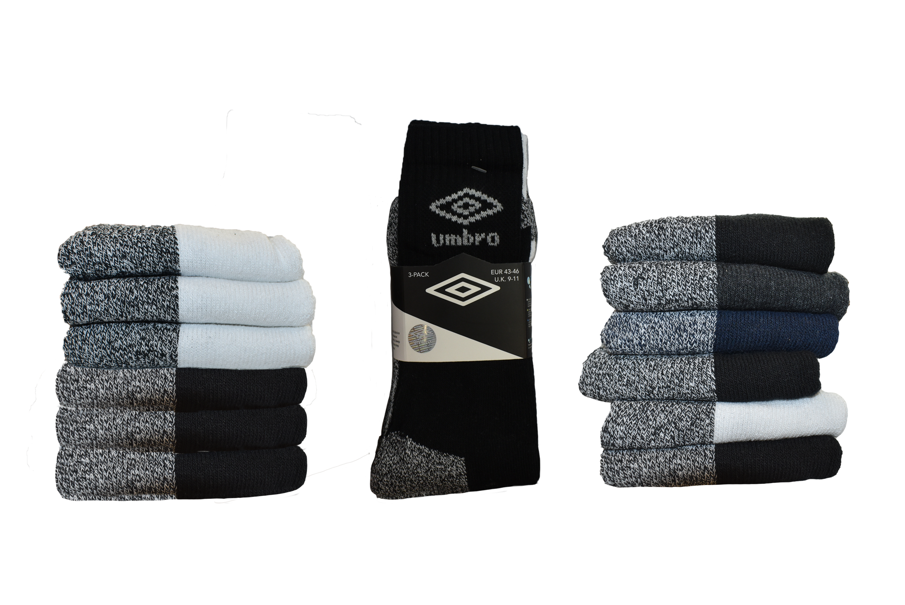 Umbro sportstrumpa 3 par 80 kr - 6 par 150 kr