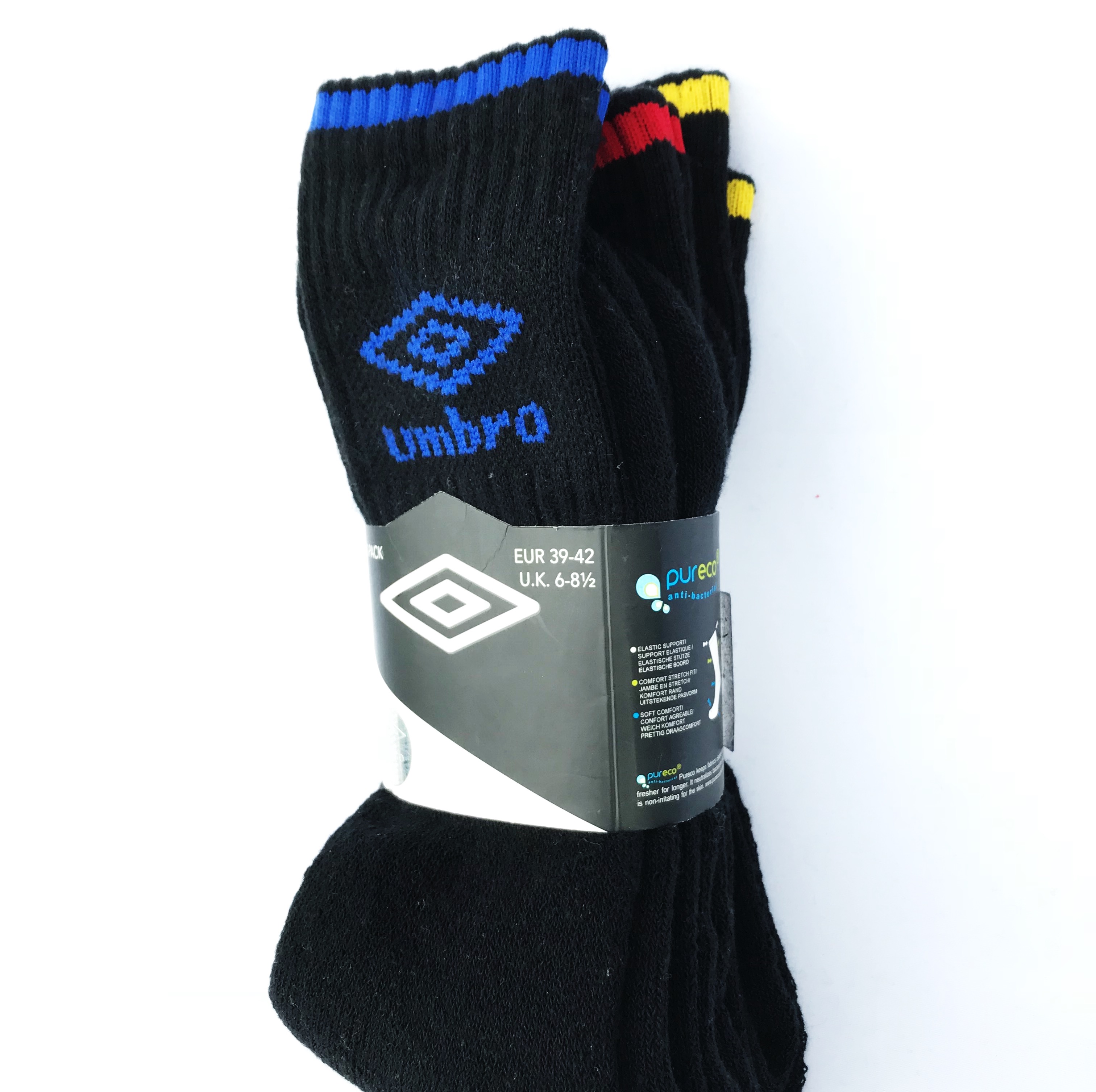 Umbro sportstrumpa 3 par 80 kr - 6 par 150 kr - 2