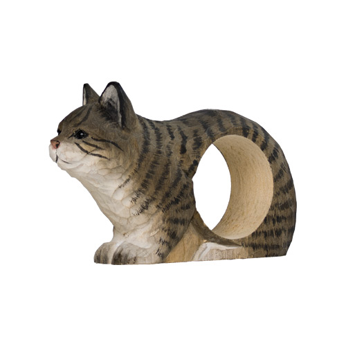Napkin Ring Cat - Wildlife Garden Web Shop