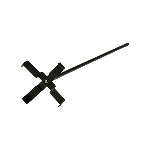 Stake for Torch Light Holder, black powder coated steel