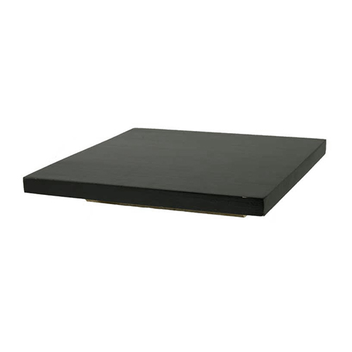 Toit noir plat Multiholk, en bois, peint dans des couleurs respectueuses de l'environnement