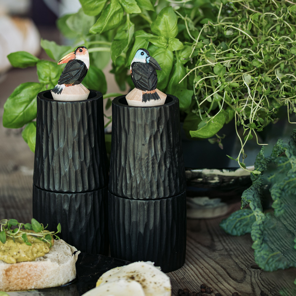 Salt & Pepper Mill Toucan Blue - 3