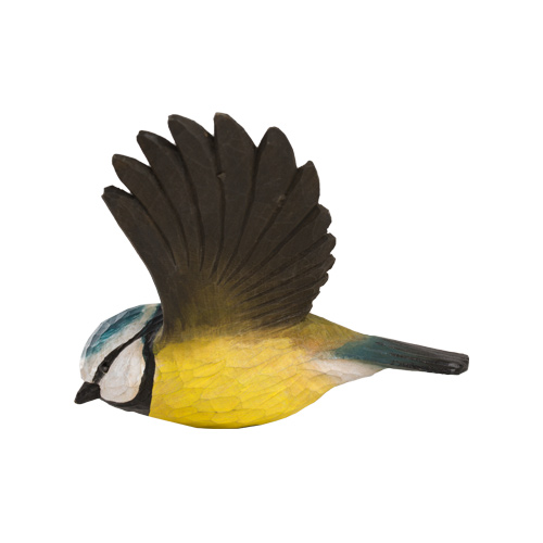 DecoBird Mésange Bleue Volante, vue latérale