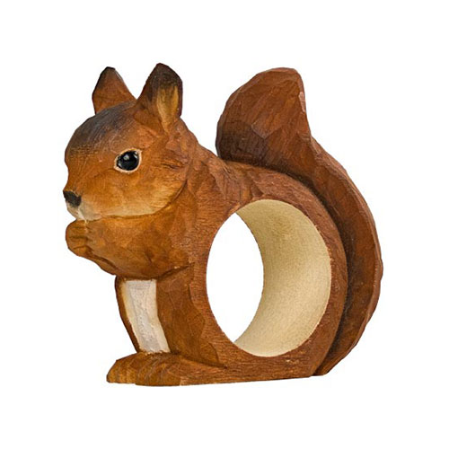 Napkin Ring Squirrel - Wildlife Garden Web Shop