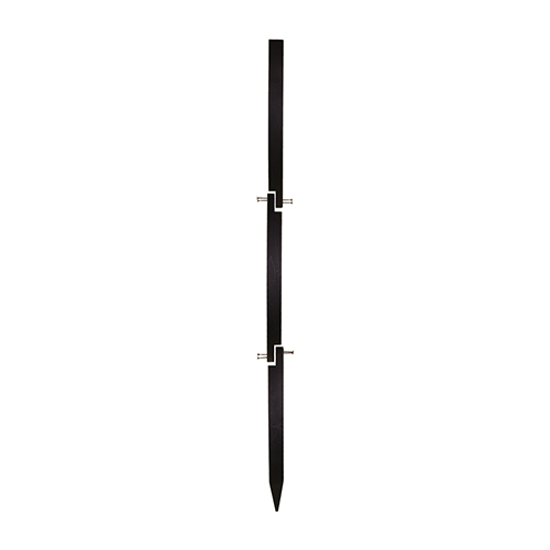 Poteau en trois parties, 120cm, en trois parties de 43cm