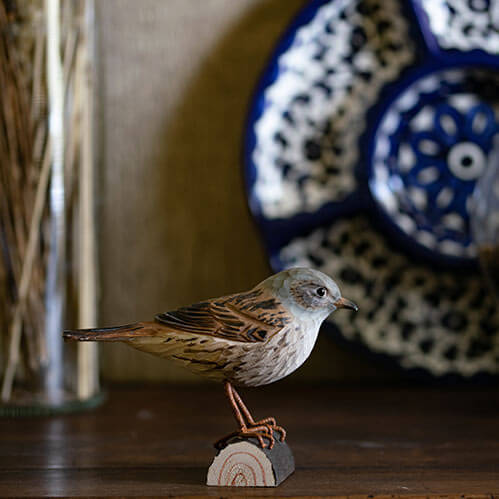 DecoBird Accenteur mouchet dans le salon