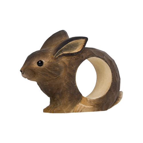 Napkin Ring Rabbit - Wildlife Garden Web Shop