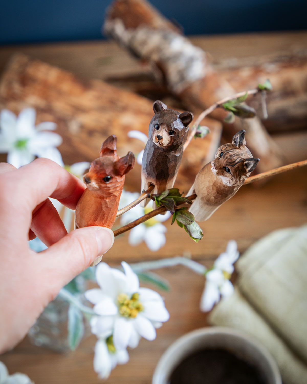décor forestier  